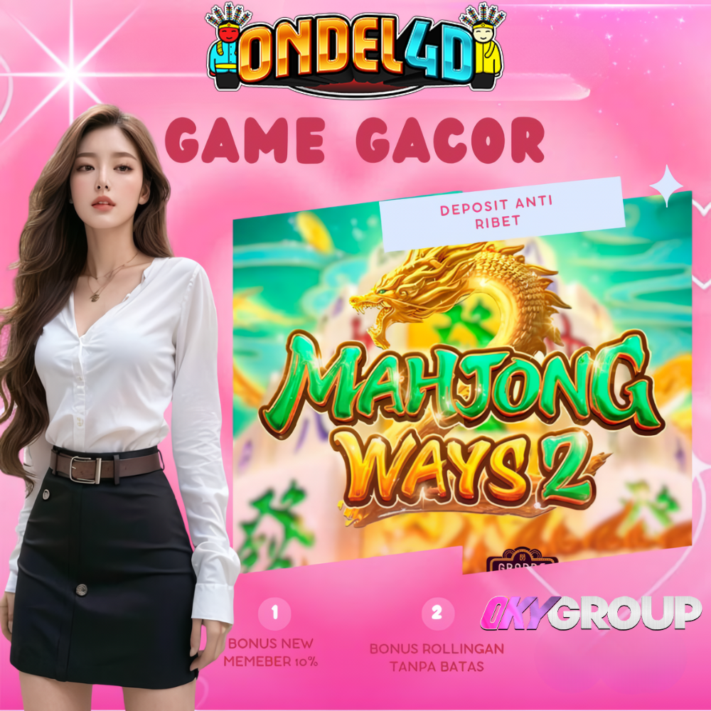 Login Ondel4d dengan Game yang Gacor Mahjong Ways2