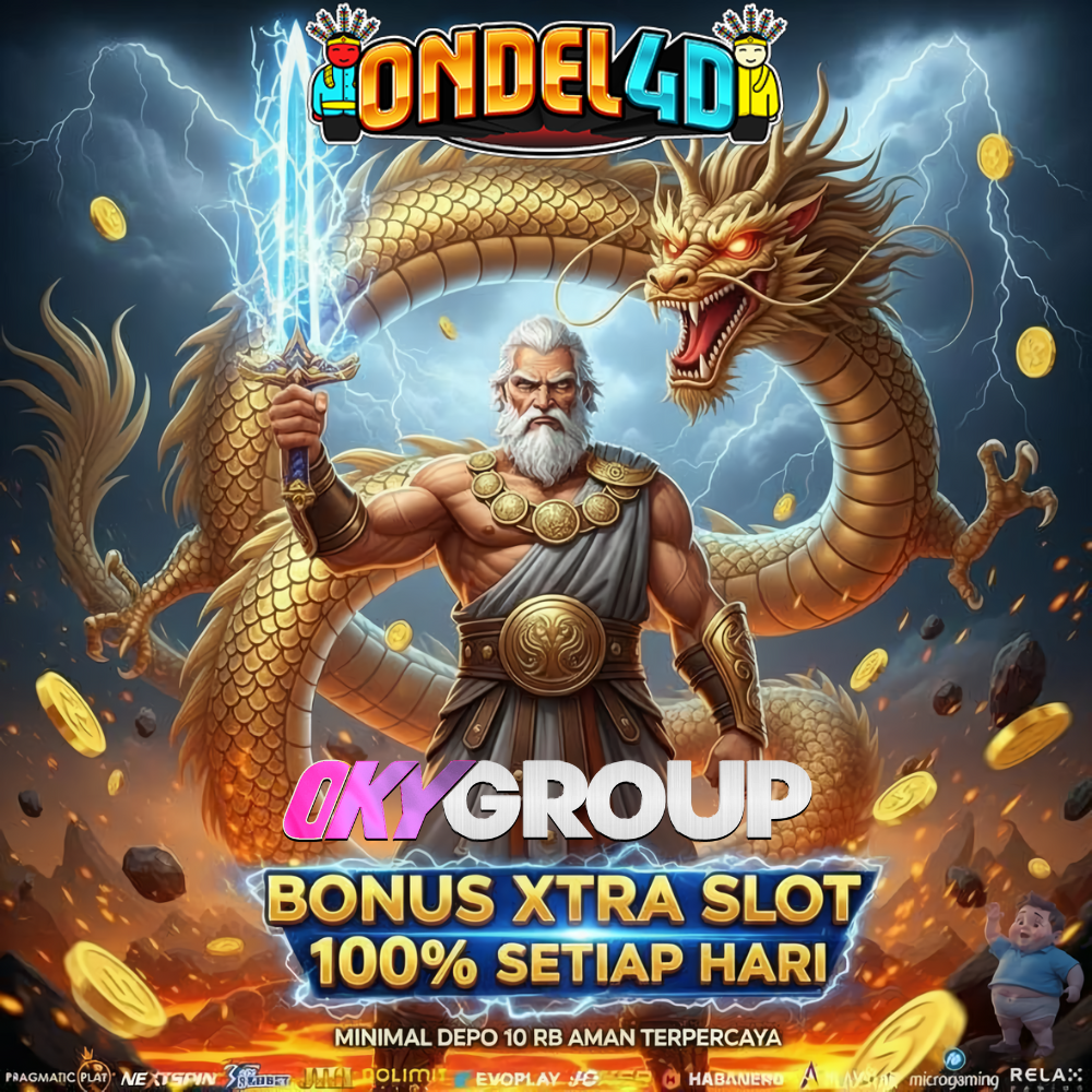 BONUS XTRA SLOT ONDEL4D 100% SETIAP HARI